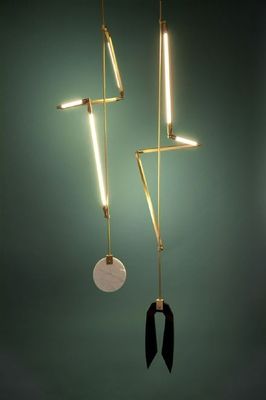 創(chuàng)意燈具設計一組 光影藝術與實用美學的完美融合